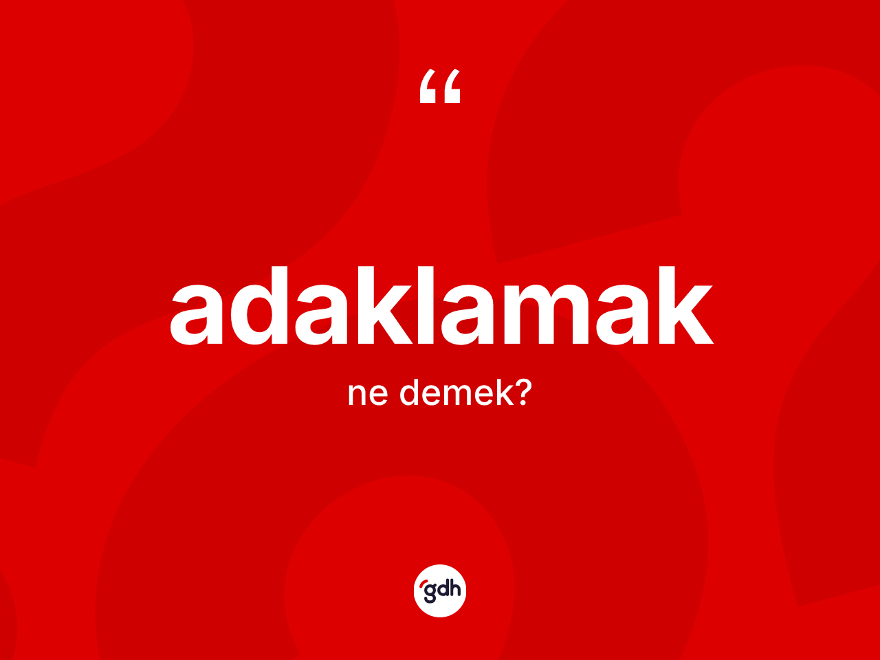 Adaklamak ne anlama gelir? Adaklamağın TDK'ya göre anlamı nedir?