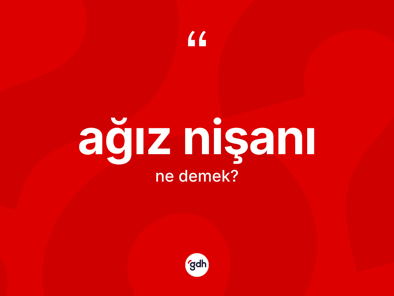 Ağız nişanı nedir? Ağız nişanının halk arasındaki kullanımı nasıldır?