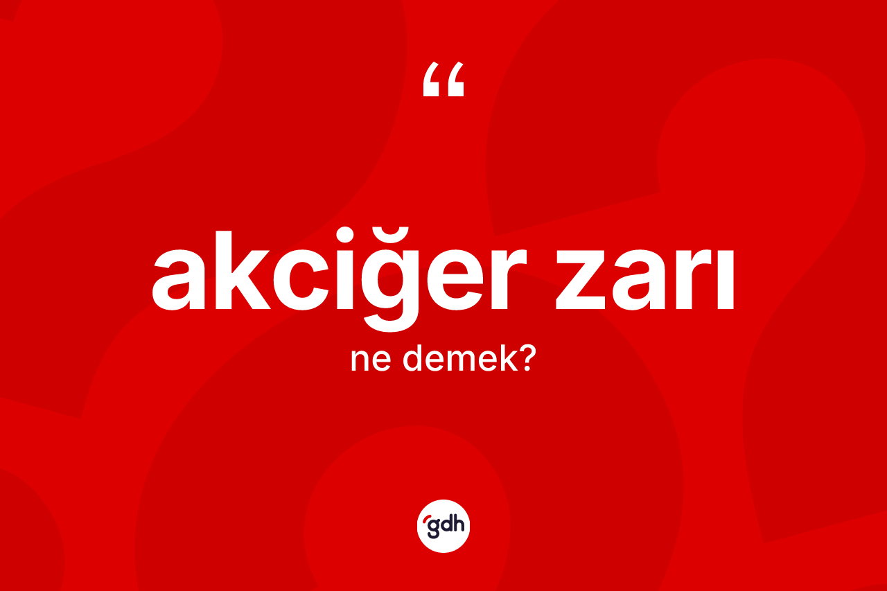 Akciğer zarı ne demek? Akciğer zarının kısaca tanımı nedir?