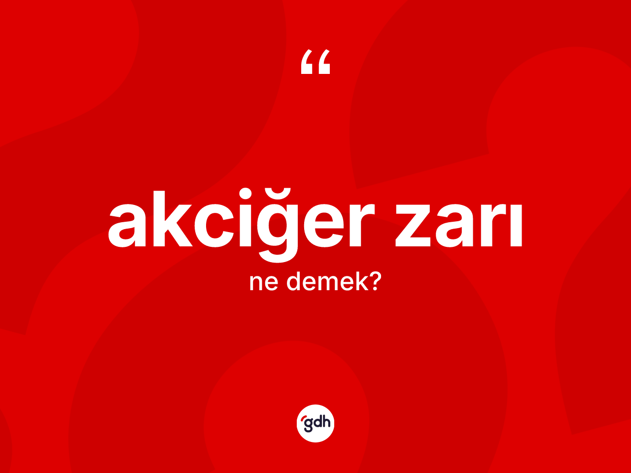 Akciğer zarı ne demek? Akciğer zarının kısaca tanımı nedir?