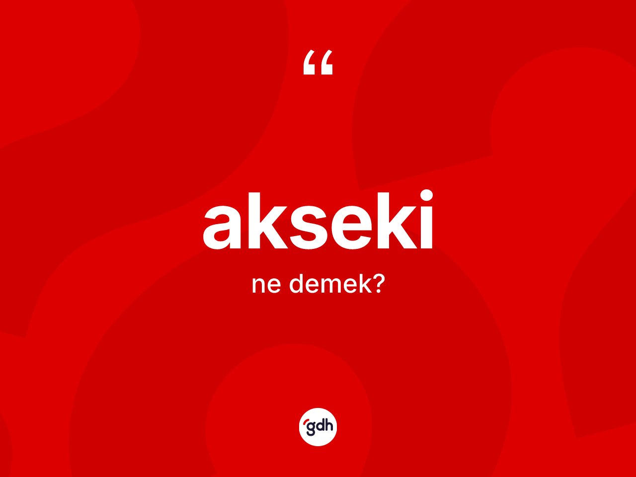Akseki ne anlama gelir? Akseki'nin kısaca tanımı nedir?