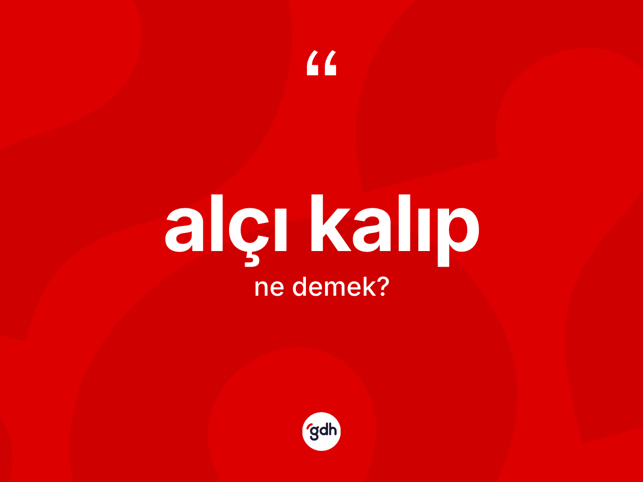 Alçı kalıp nedir? Alçı kalıp kelimesinin özellikleri nelerdir?