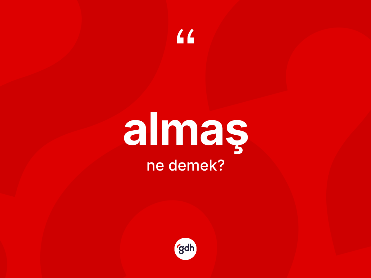 Almaş kelimesinin sözlükteki tanımı nedir? Almaş kelimesinin kaç farklı anlamı var?