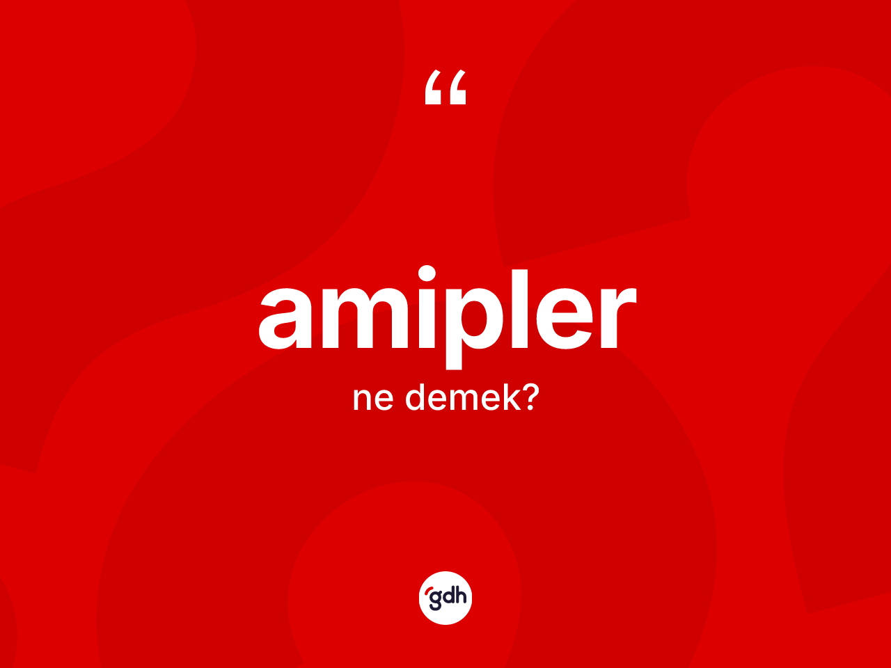 Amipler kelimesi ne demek? Amiplerin TDK'ya göre anlamı nedir?