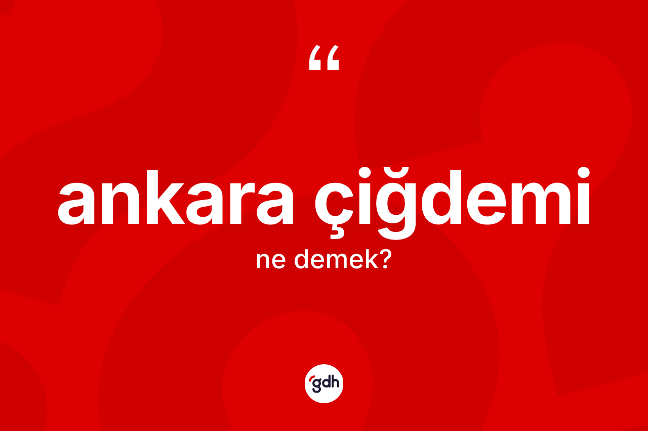 Ankara çiğdemi nedir?
