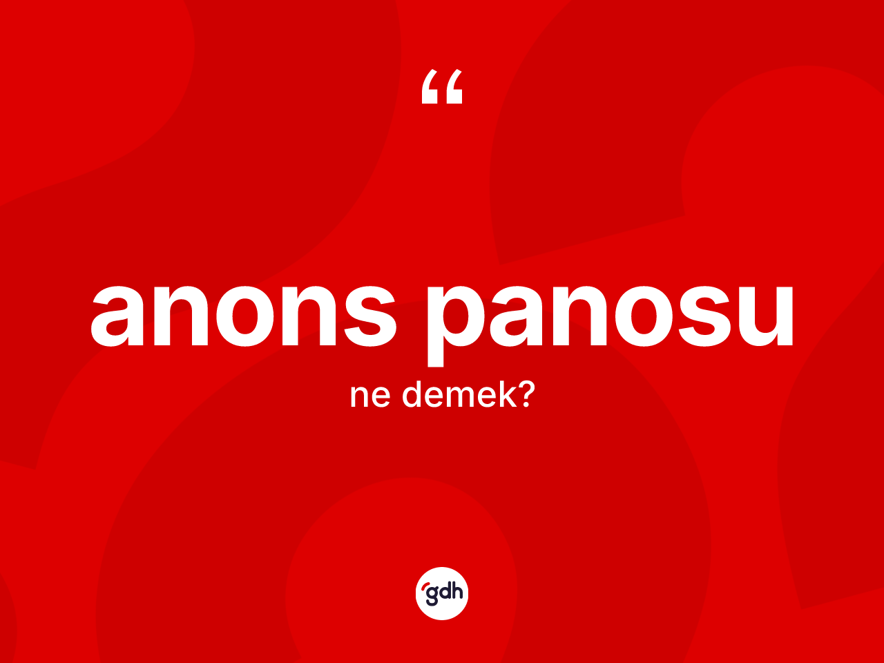 Anons panosu kelimesi ne anlama gelir? Anons panosu kelimesinin özellikleri nelerdir?