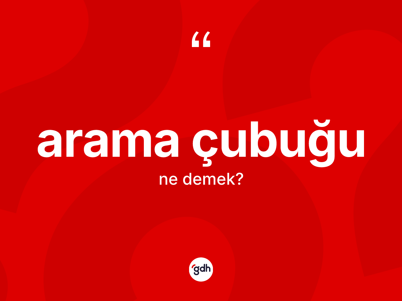 Arama çubuğu ne demek? Arama çubuğunun kısaca tanımı nedir?