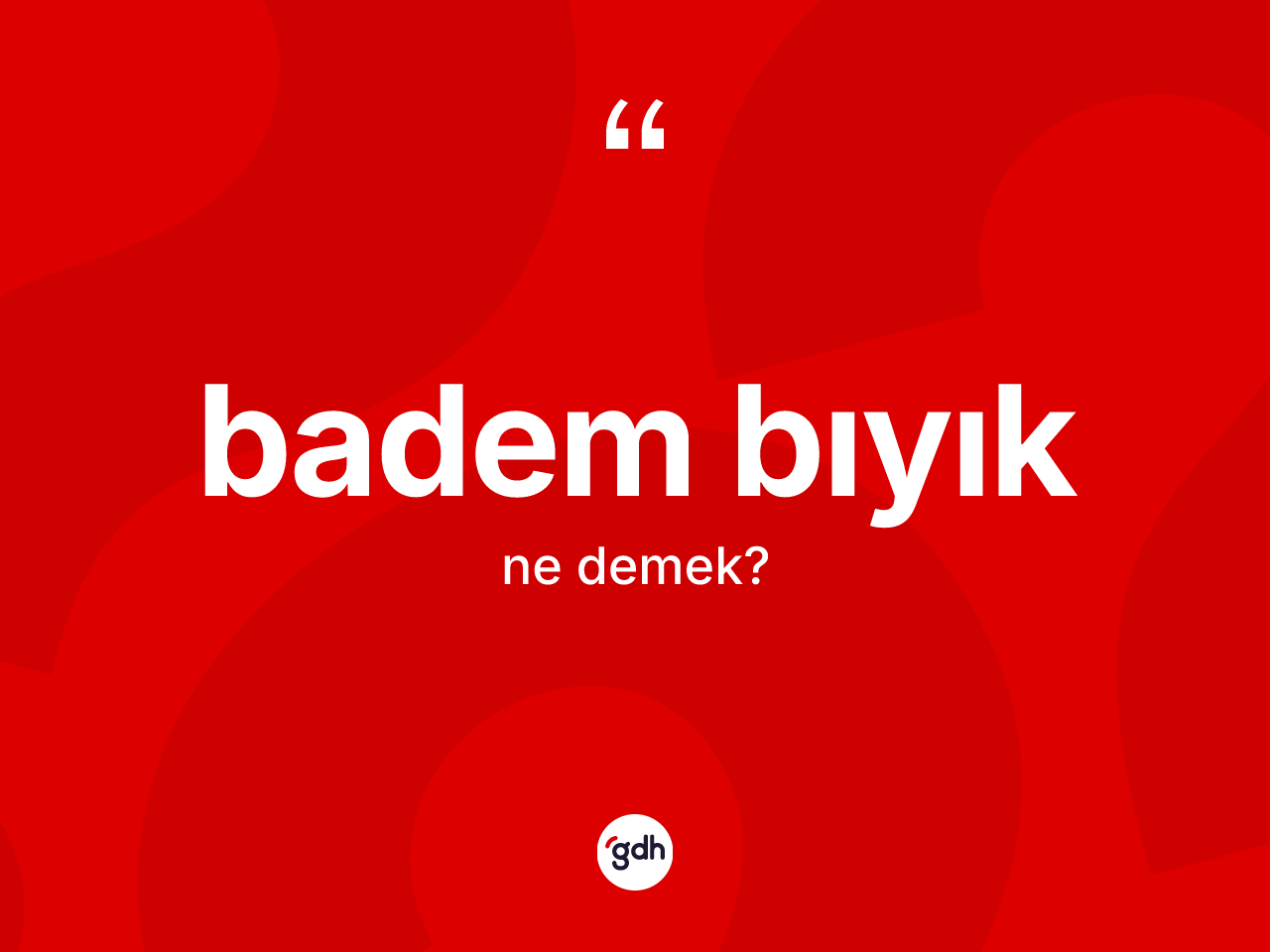 Badem bıyık ne demek? Badem bıyık kelimesinin kaç farklı anlamı var?