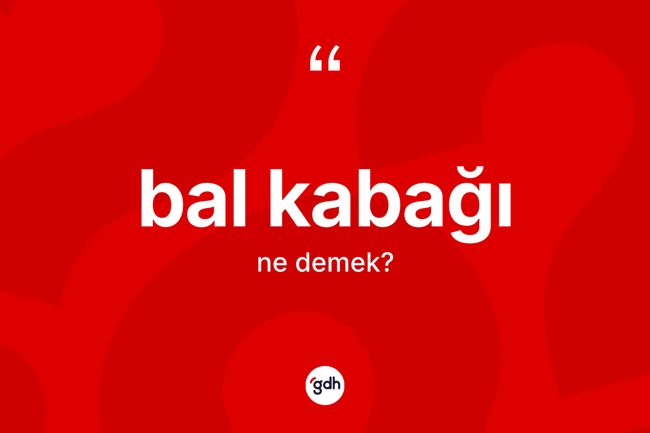 Bal kabağı kelimesi ne anlama gelir? Bal kabağı kelimesinin özellikleri nelerdir?