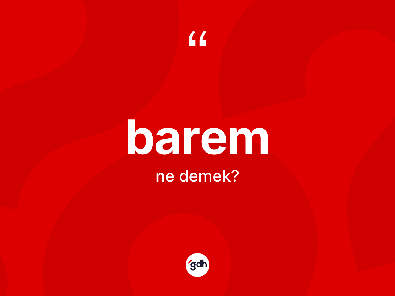 Barem kelimesinin tanımı nedir? Baremin kısaca tanımı nedir?