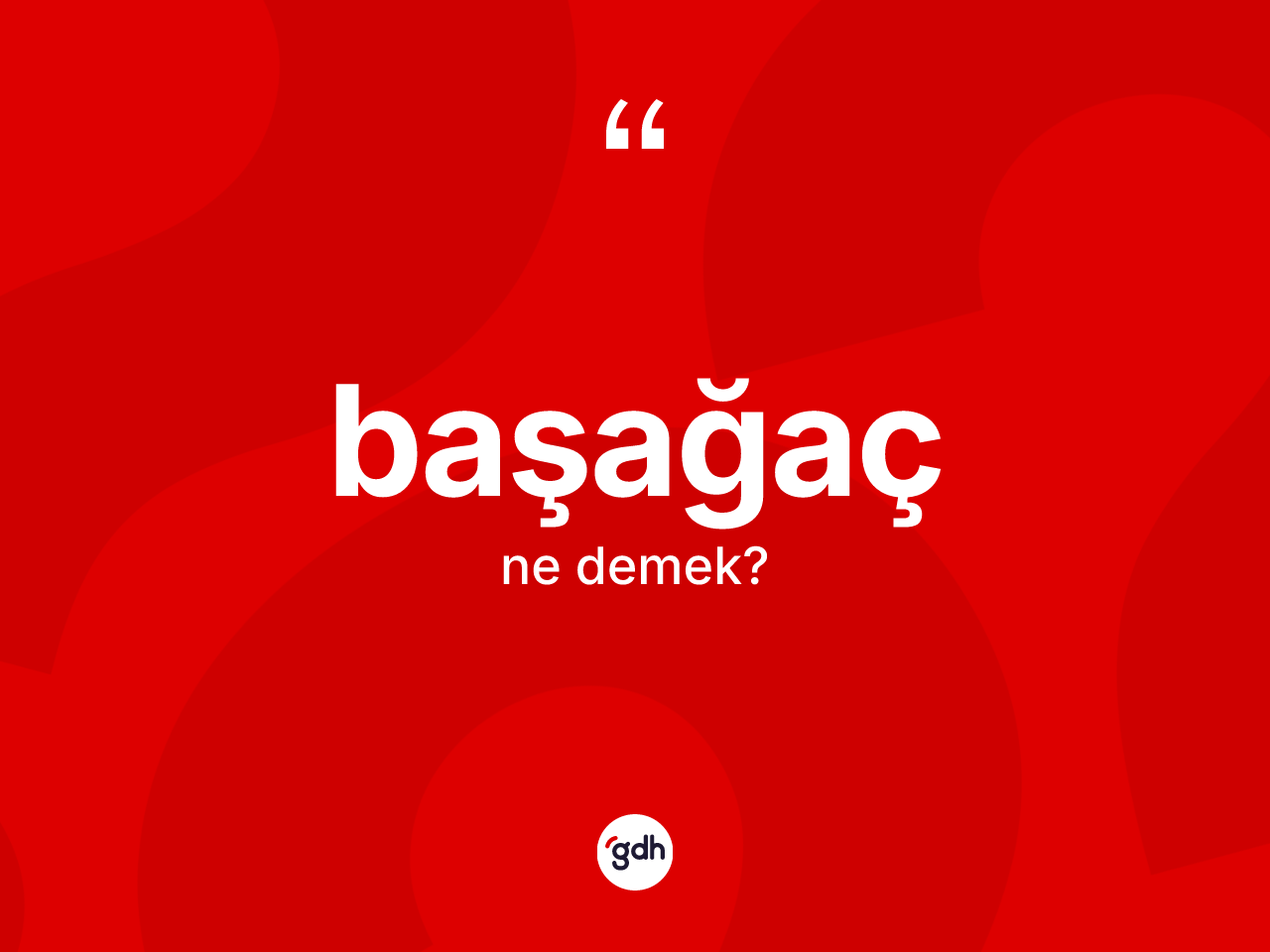 Başağaç kelimesinin sözlükteki tanımı nedir? Başağaç kelimesinin TDK'ya göre açıklaması nedir?