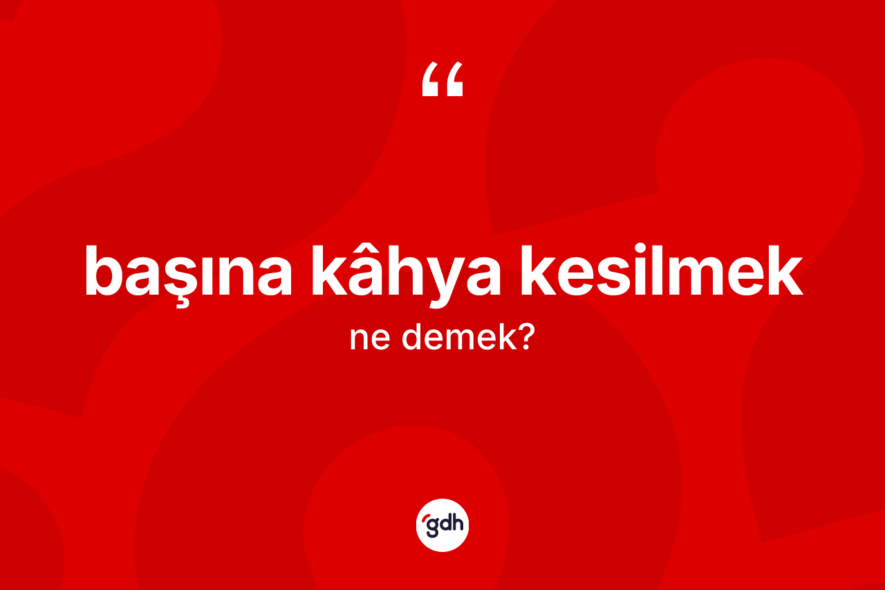Başına kâhya kesilmek ifadesi neyi anlatır? Başına kâhya kesilmek sözü nerede kullanılır?