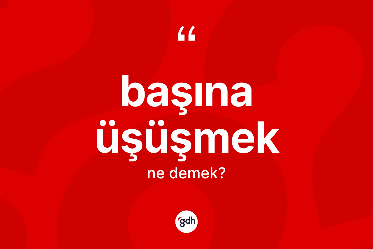 Başına üşüşmek ifadesinin anlamı nedir?
