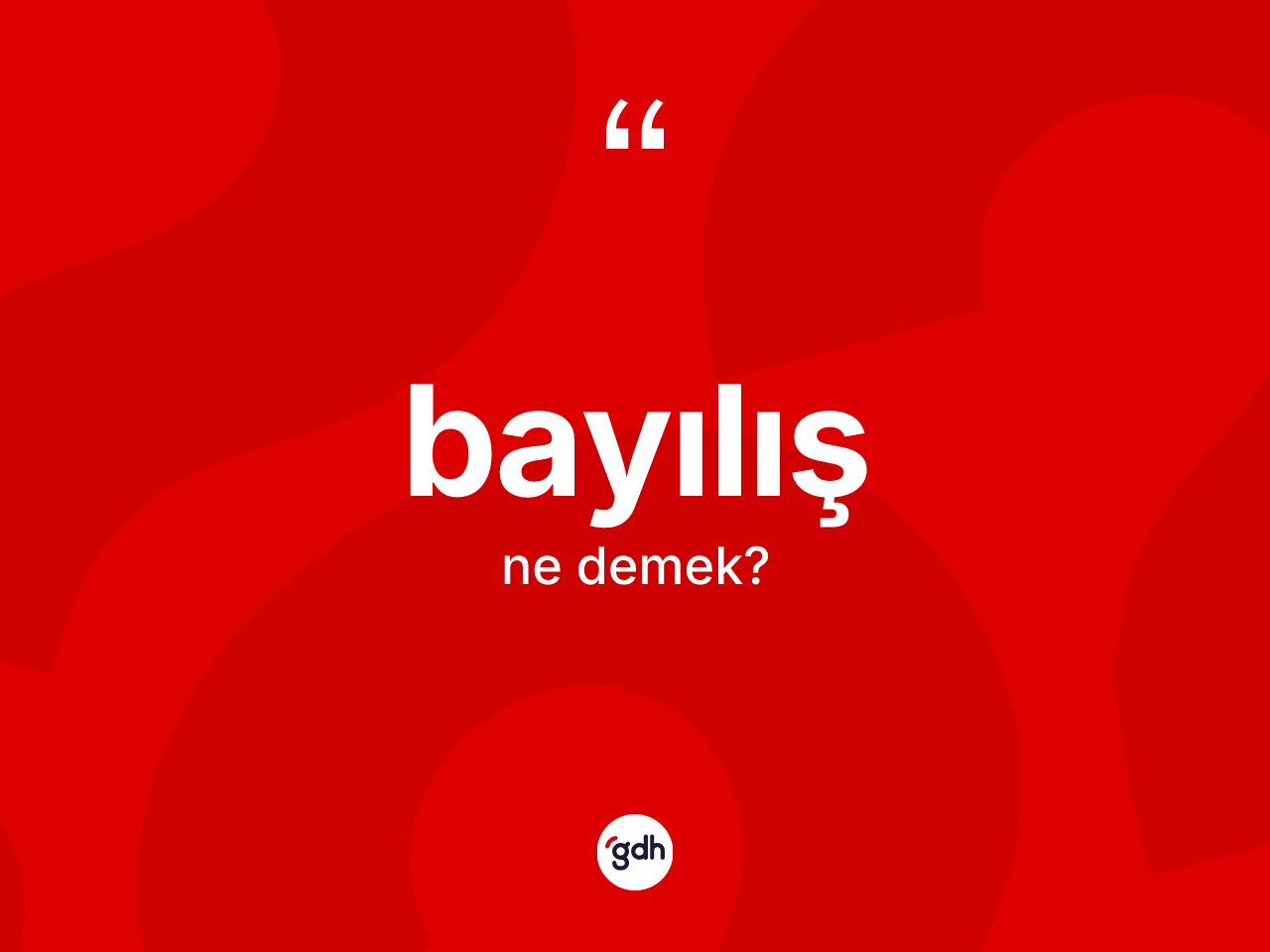 Bayılış ne anlama gelir? Bayılışın kısaca tanımı nedir?