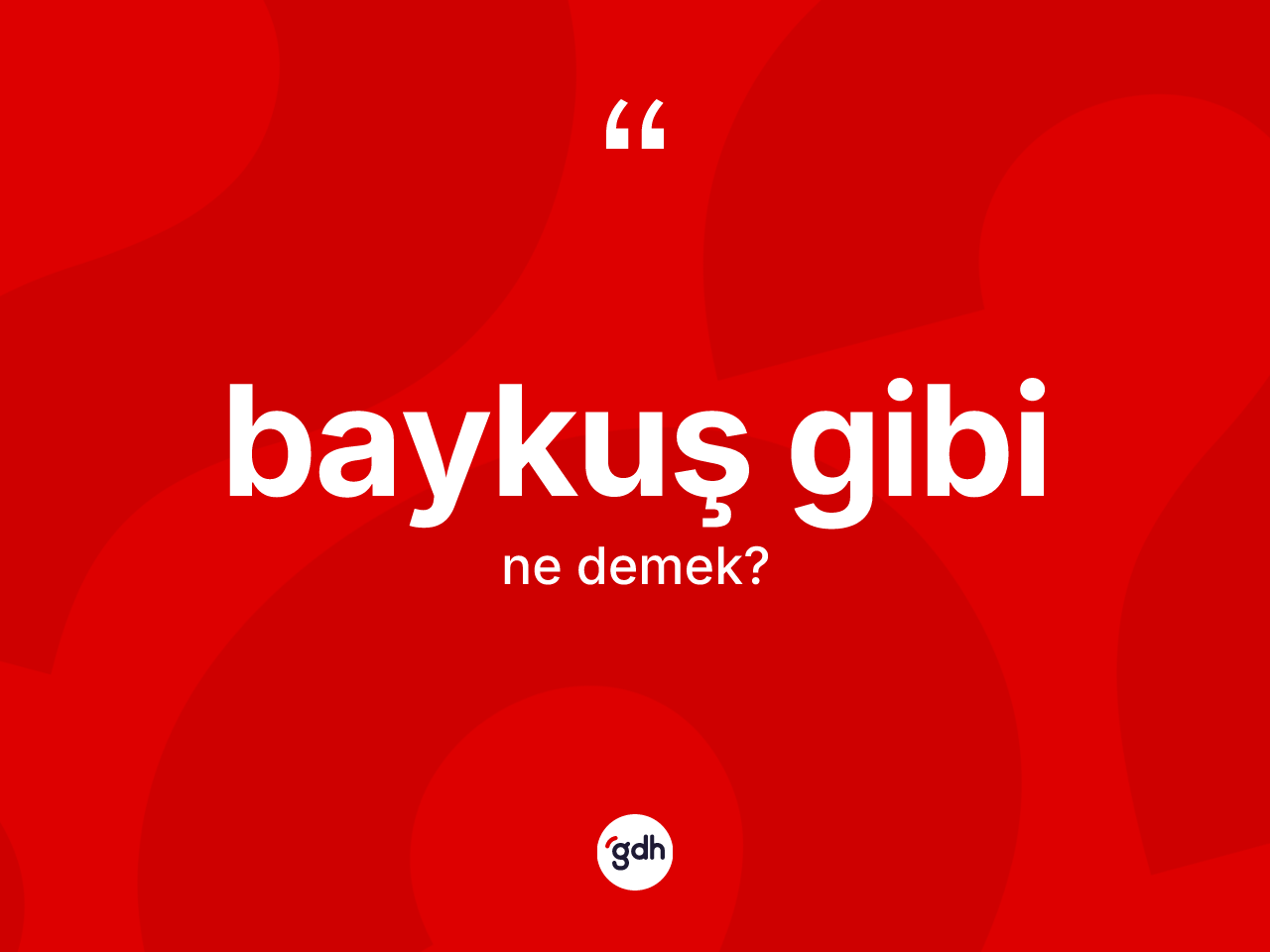 Baykuş gibi ifadesinin kısaca tanımı nedir? Baykuş gibi ifadesi nerede kullanılır?