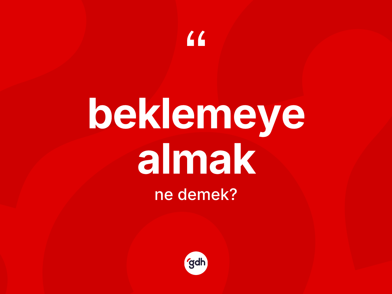 Beklemeye almak ifadesi ne demek? Beklemeye almak ifadesinin kaç farklı anlamı var?