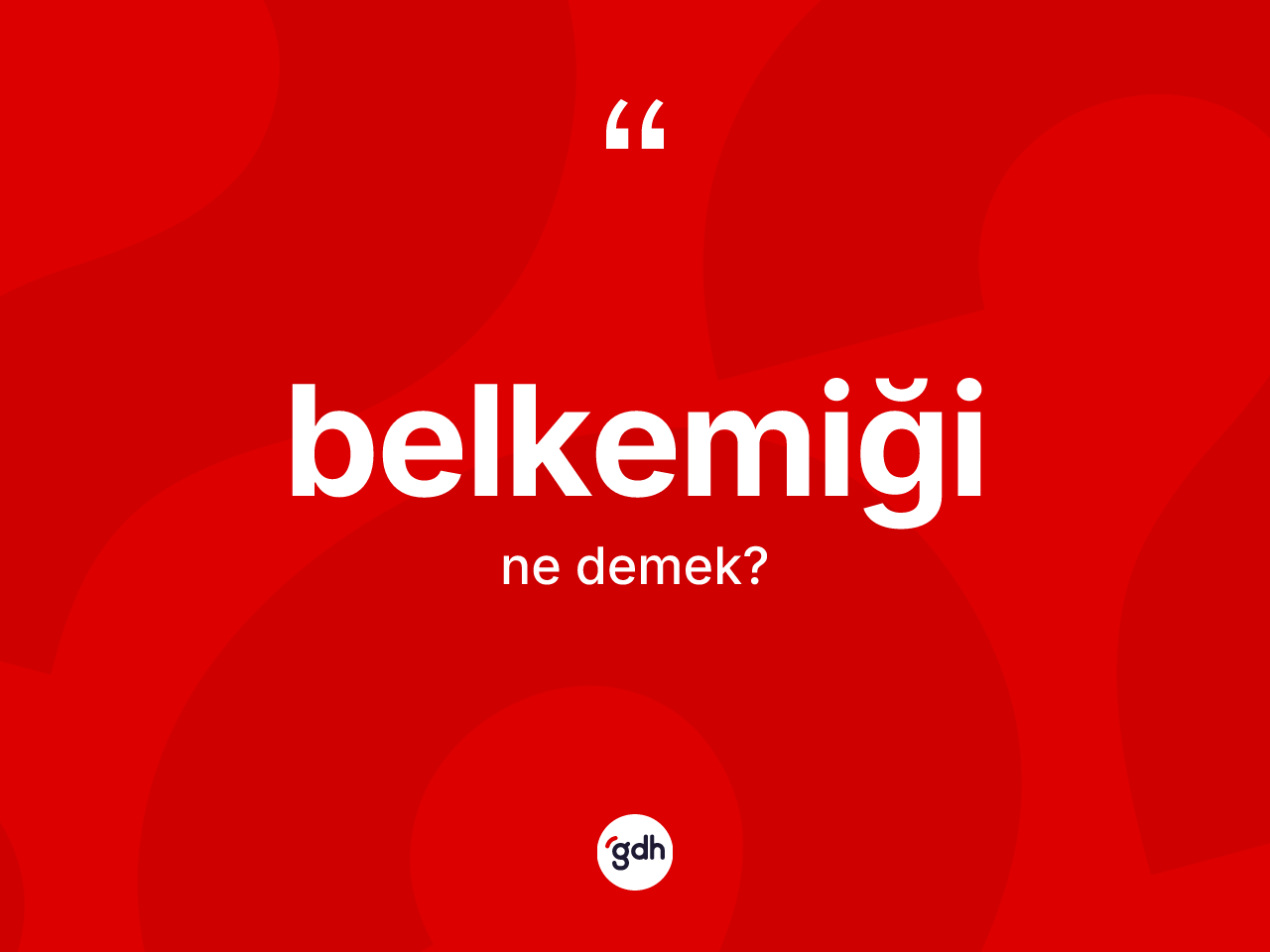 Belkemiği kelimesi ne anlama gelir? Belkemiğinin sözlükteki anlamı nedir?