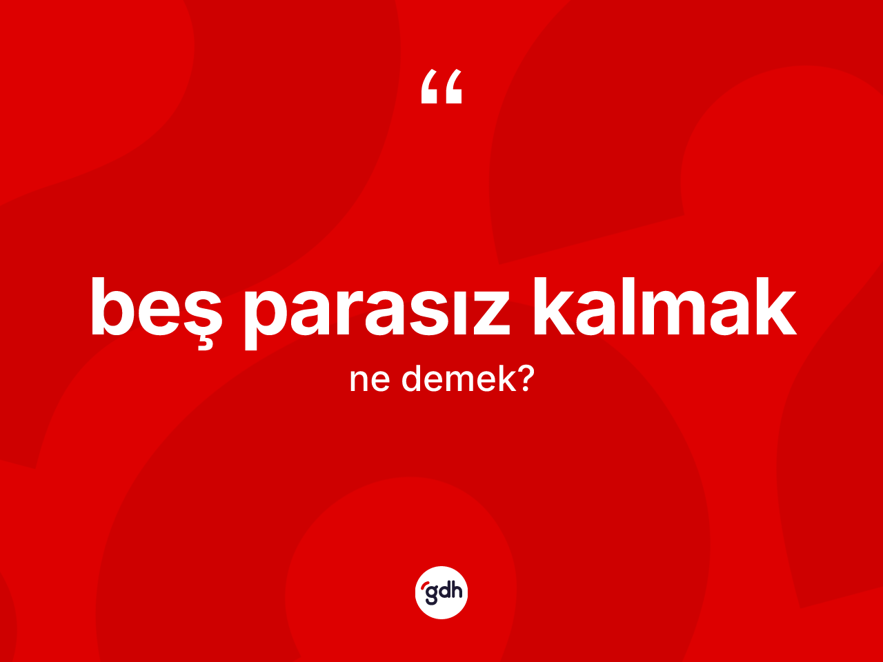 Beş parasız kalmak ifadesinin tanımı nedir? Beş parasız kalmak sözü hangi durumlarda kullanılır?