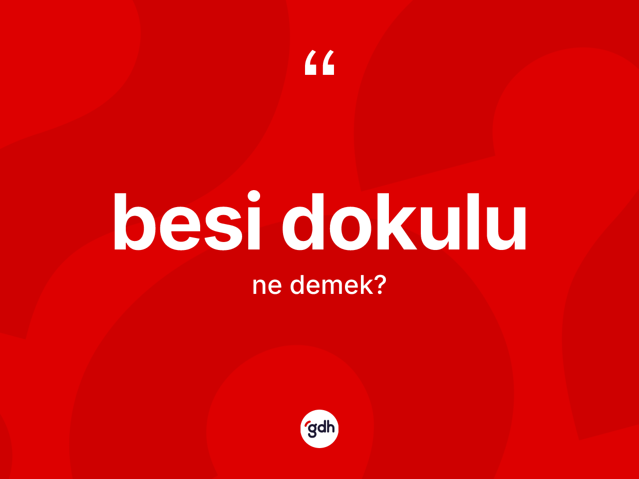 Besi dokulu kelimesinin tanımı nedir? Besi dokulunun halk arasındaki kullanımı nasıldır?