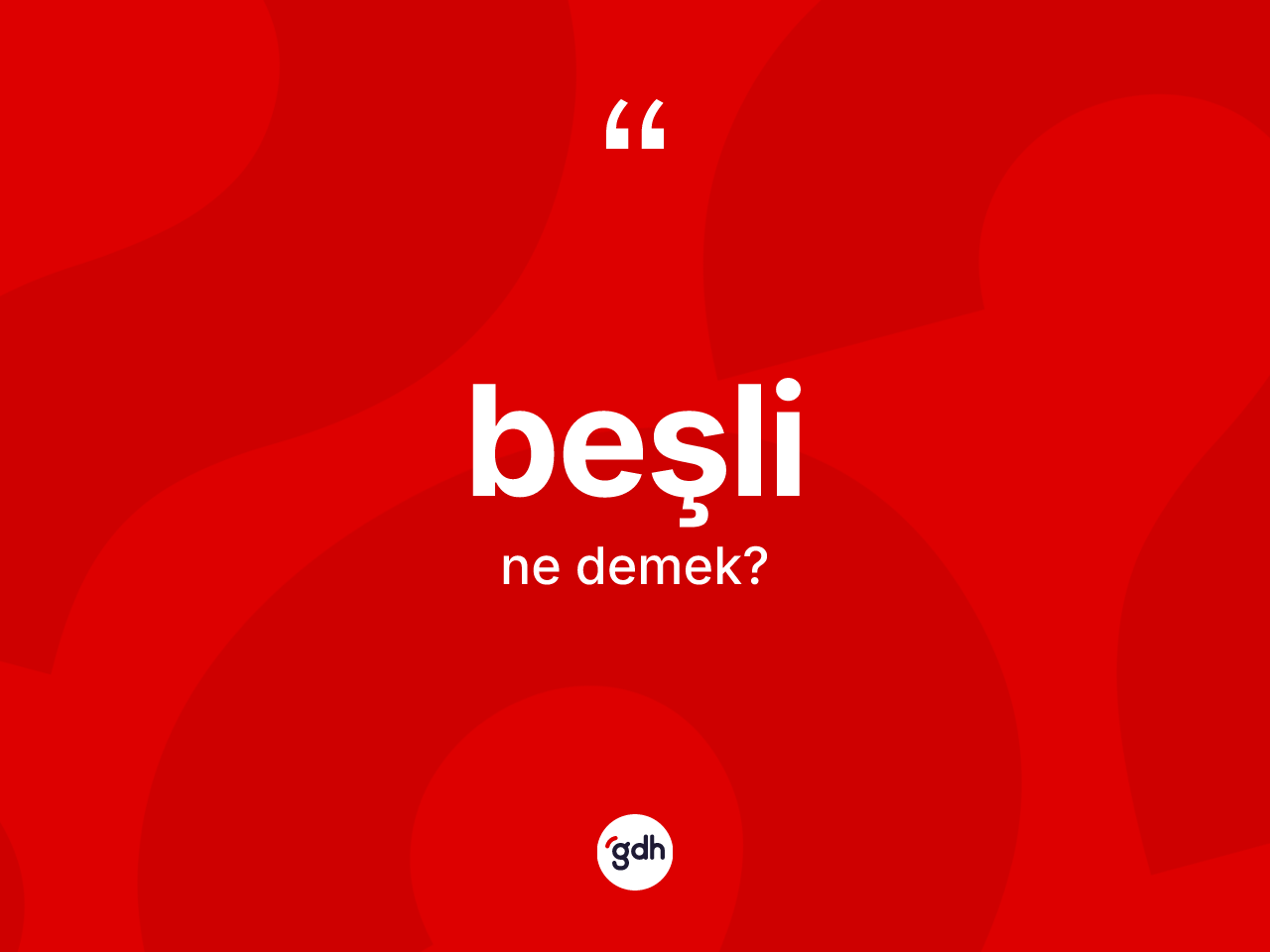 Beşli kelimesinin anlamı nedir? Beşlinin halk arasındaki kullanımı nasıldır?