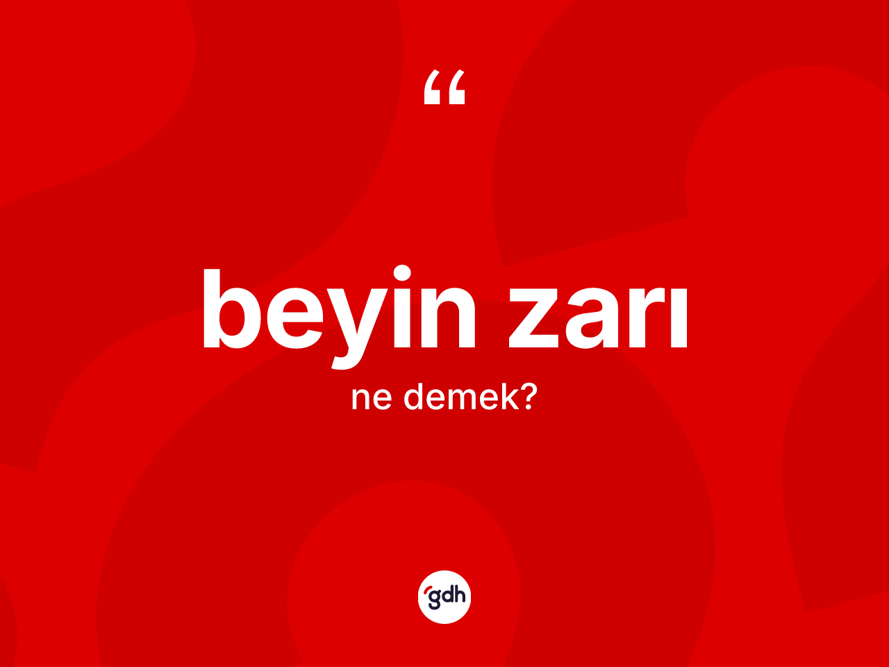Beyin zarı nedir? Beyin zarı kelimesinin özellikleri nelerdir?