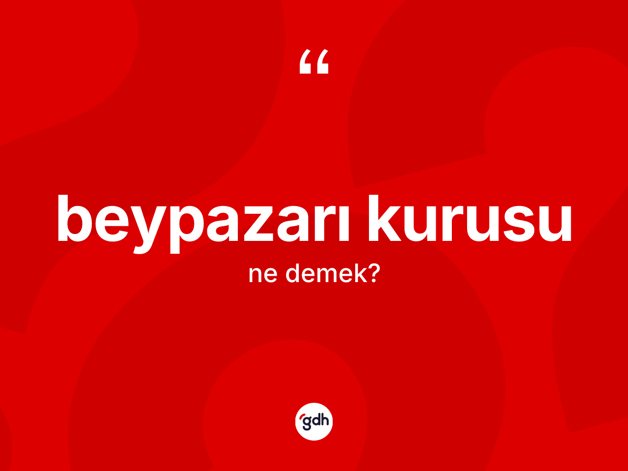 Beypazarı kurusu kelimesi nedir? Beypazarı kurusunun TDK'ya göre anlamı nedir?