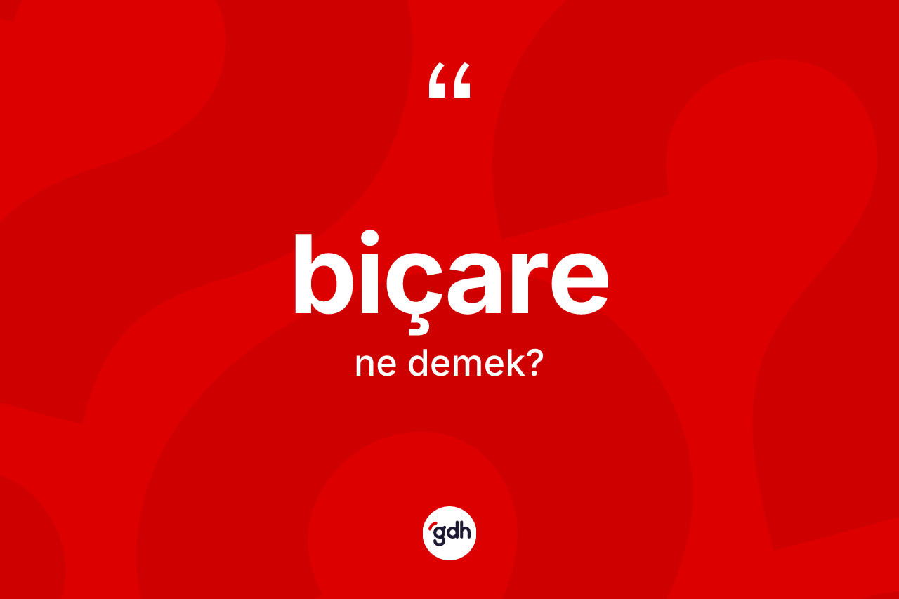 Biçare ne anlama gelir? Biçarenin TDK'ya göre anlamı nedir?