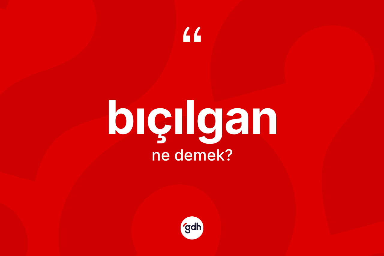Bıçılgan nedir?