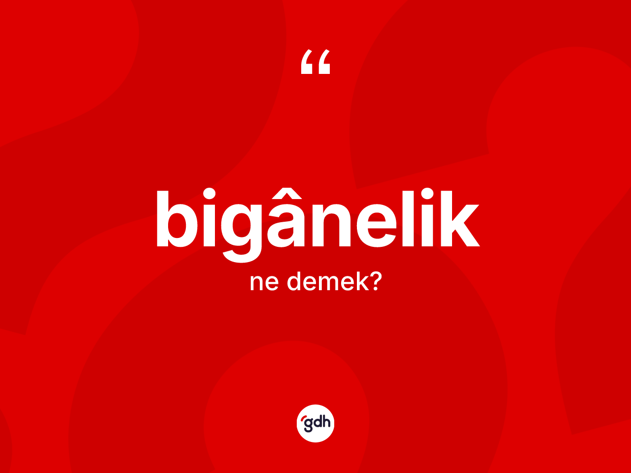 Bigânelik ne demek? Bigâneliğin TDK'ya göre anlamı nedir?