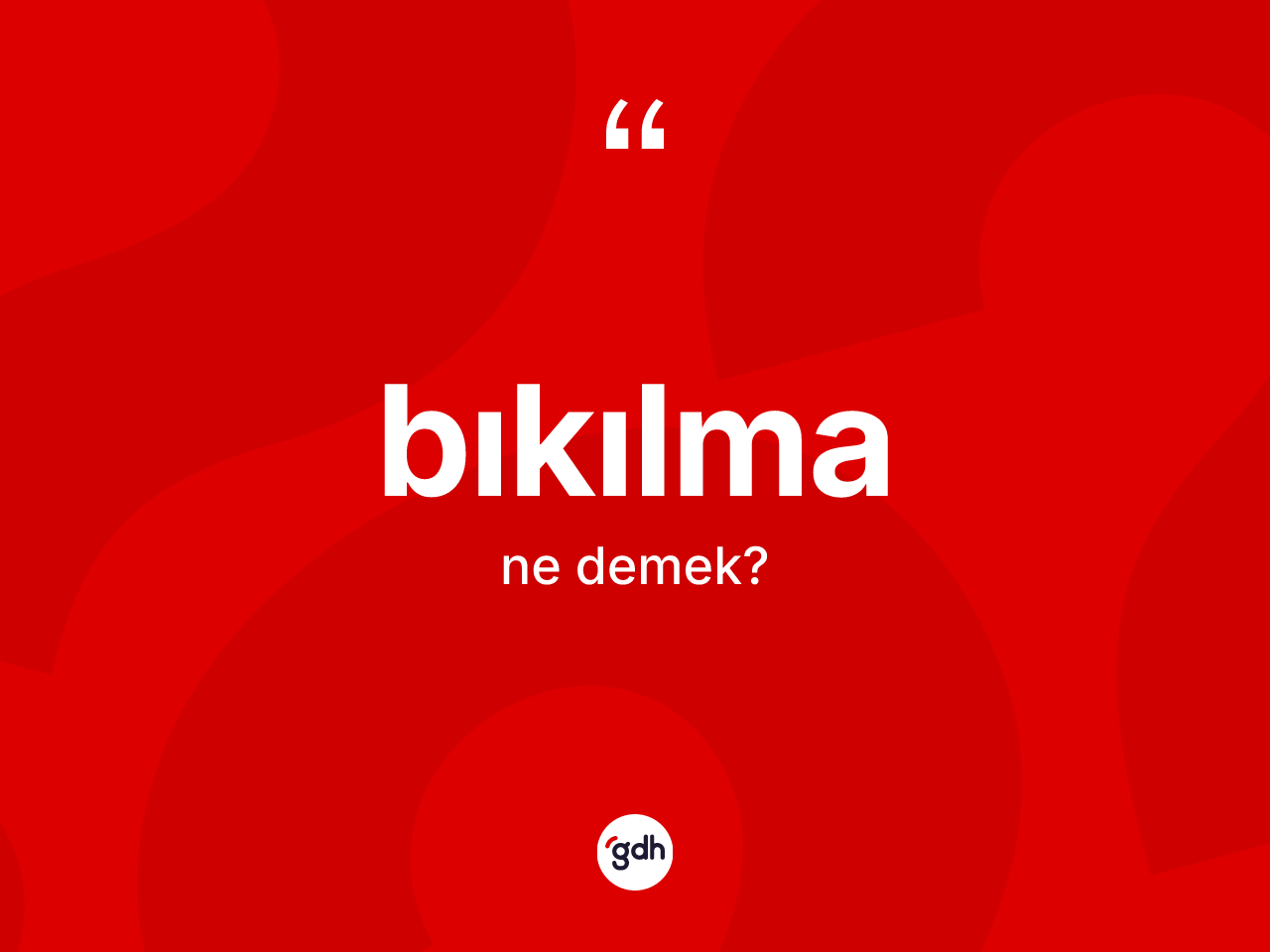 Bıkılma ne anlama gelir? Bıkılmanın halk arasındaki kullanımı nasıldır?