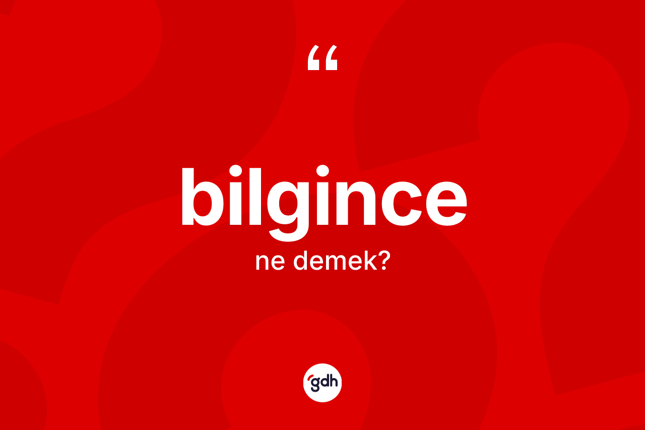 Bilgince kelimesi ne demek? Bilgincenin kısaca tanımı nedir?