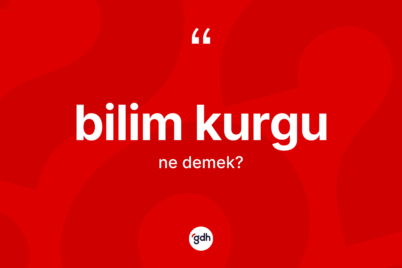 Bilim kurgu kelimesinin sözlükteki tanımı nedir? Bilim kurgunun TDK'ya göre anlamı nedir?