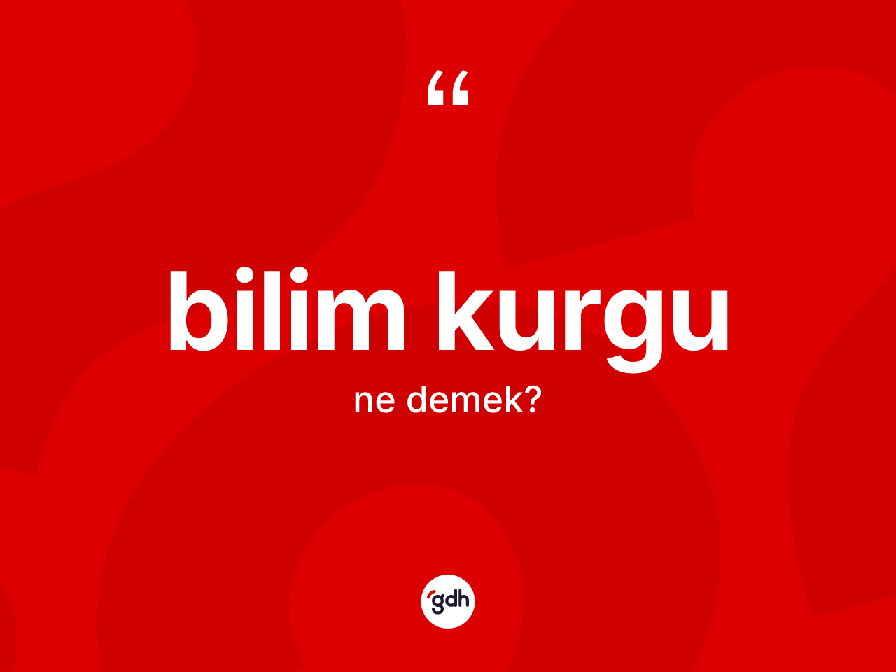 Bilim kurgu kelimesinin sözlükteki tanımı nedir? Bilim kurgunun TDK'ya göre anlamı nedir?