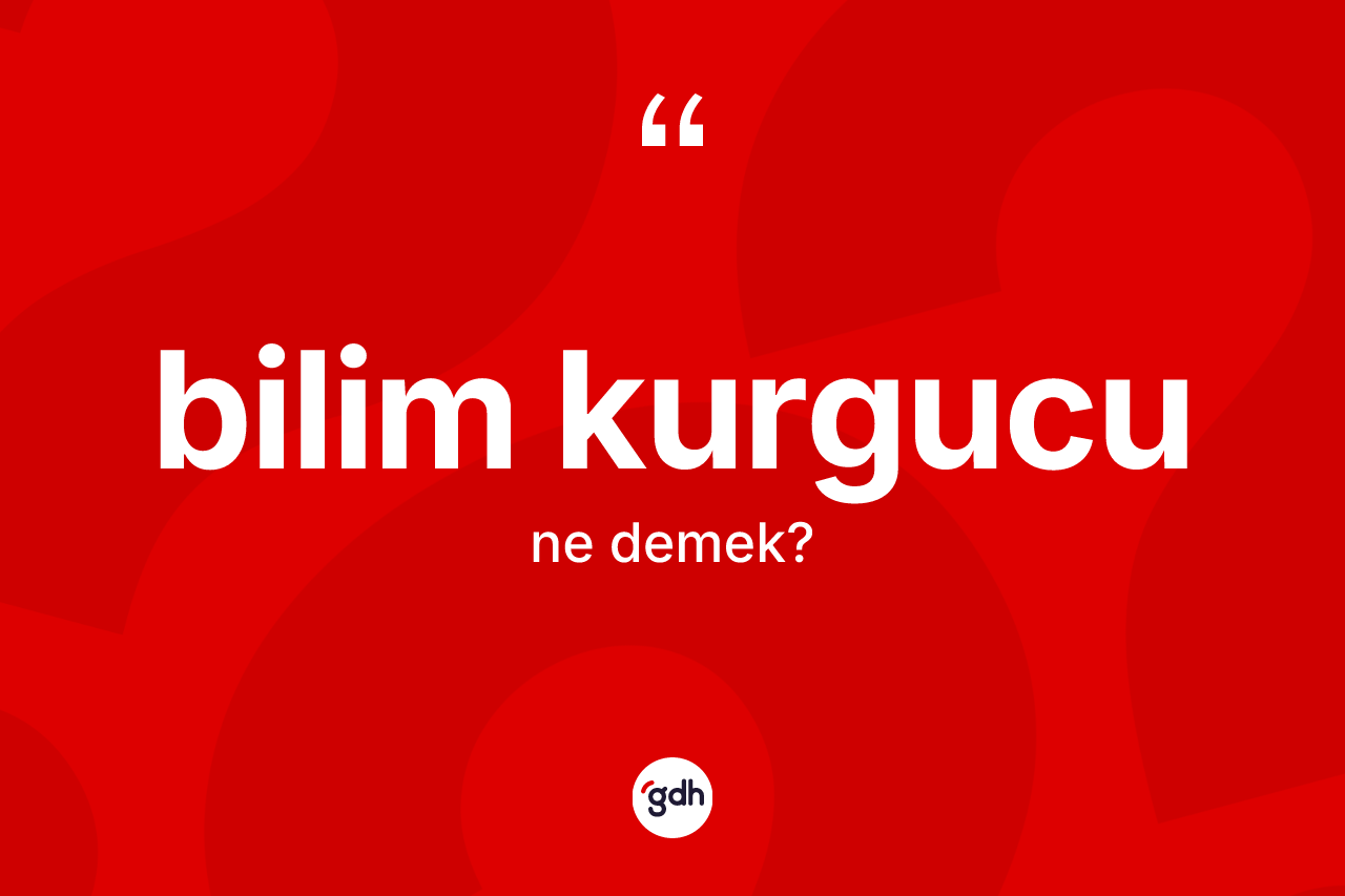 Bilim kurgucu kelimesinin anlamı nedir?