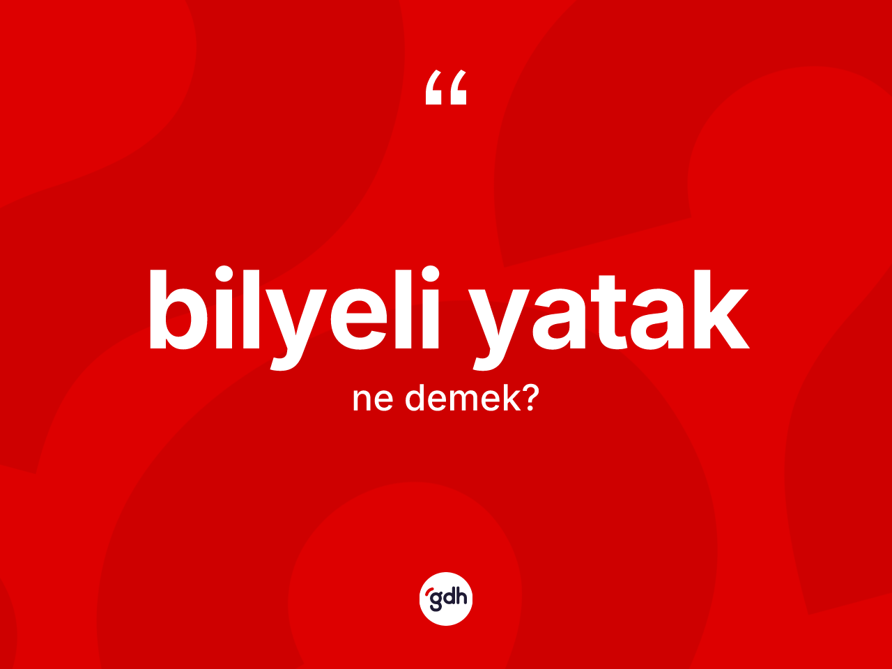 Bilyeli yatak kelimesinin anlamı nedir? Bilyeli yatağın TDK'ya göre anlamı nedir?