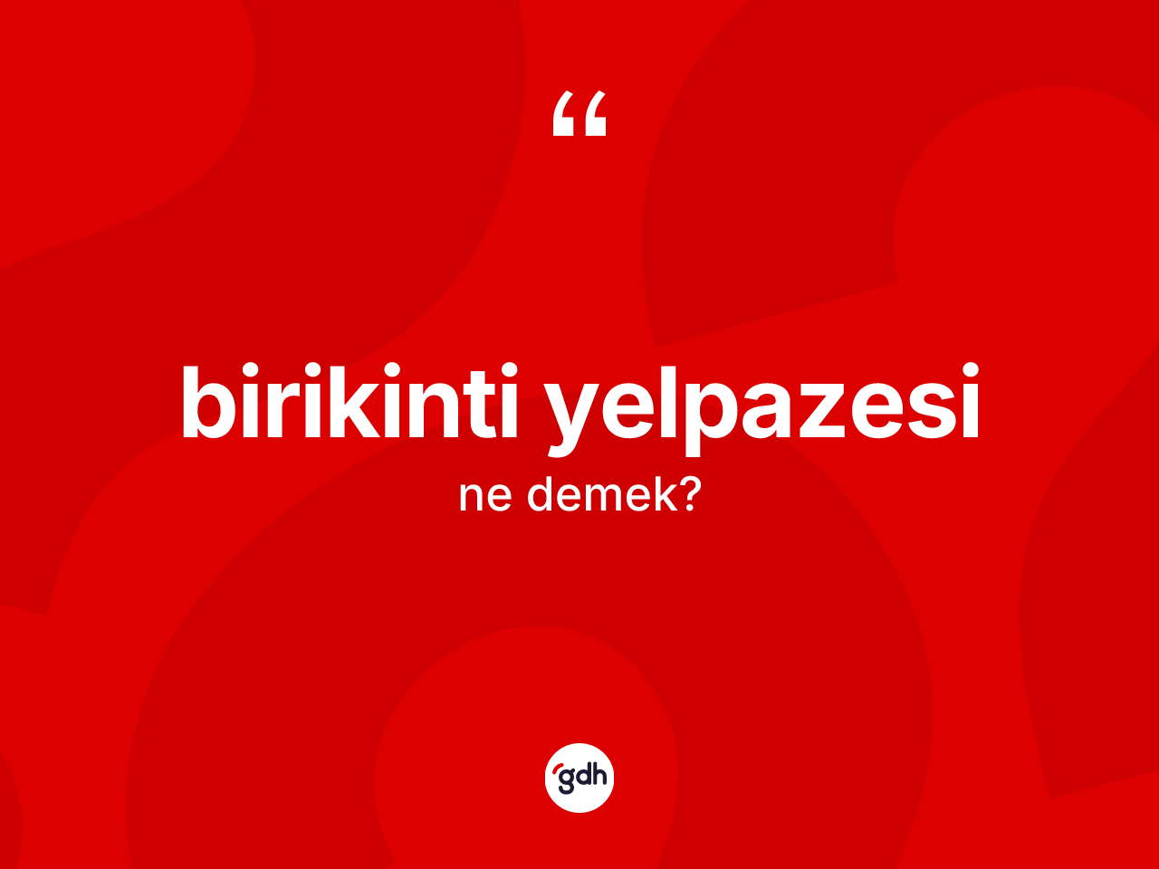 Birikinti yelpazesi kelimesinin sözlükteki tanımı nedir? Birikinti yelpazesi kelimesinin özellikleri nelerdir?