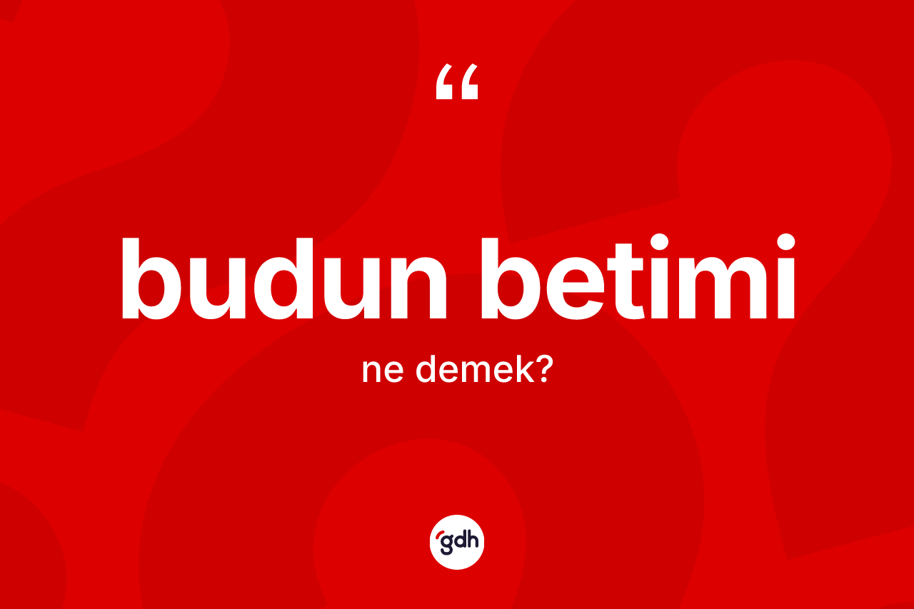 Budun betimi nedir?