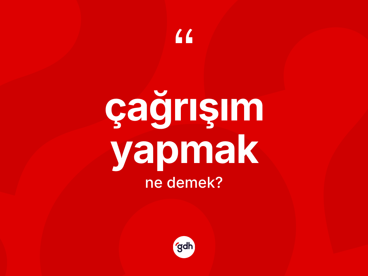 Çağrışım yapmak ne demek? Çağrışım yapmak sözünün TDK'ya göre anlamı nedir?
