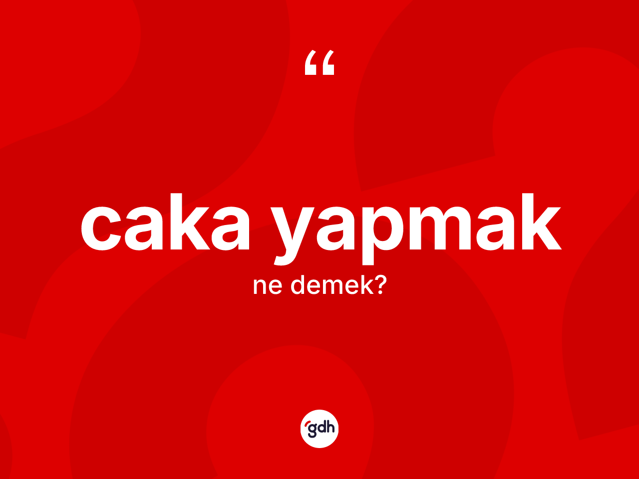 Caka yapmak ifadesinin sözlükteki anlamı nedir? Caka yapmak ifadesinin sözlük anlamı nedir?