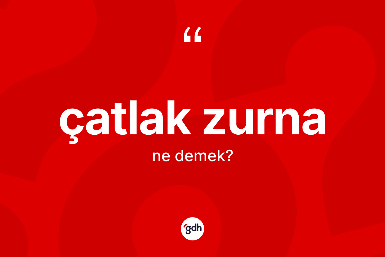 Çatlak zurna nedir?