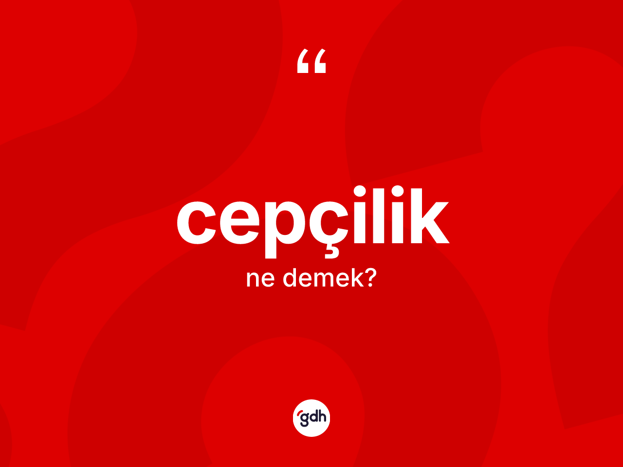Cepçilik nedir? Cepçiliğin halk arasındaki kullanımı nasıldır?
