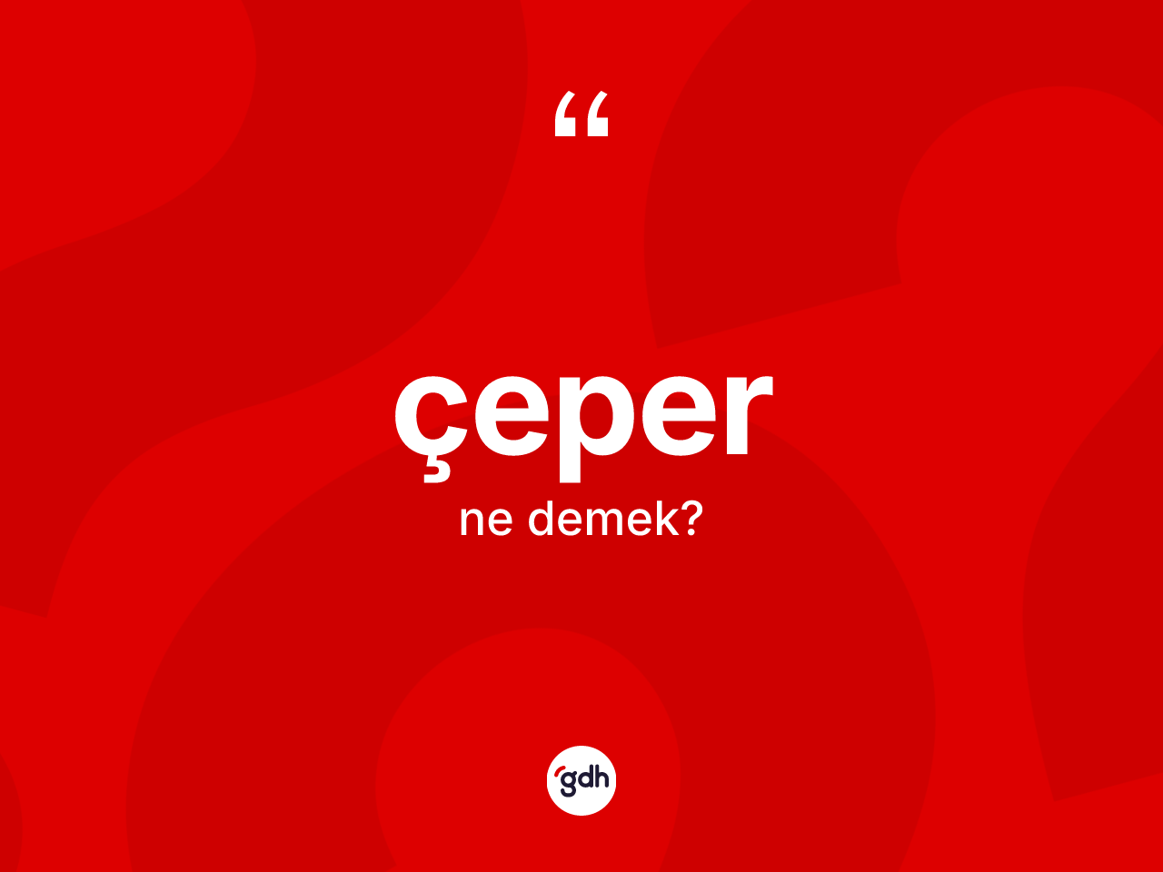 Çeper kelimesinin sözlükteki tanımı nedir? Çeper kelimesinin TDK anlamı nedir?