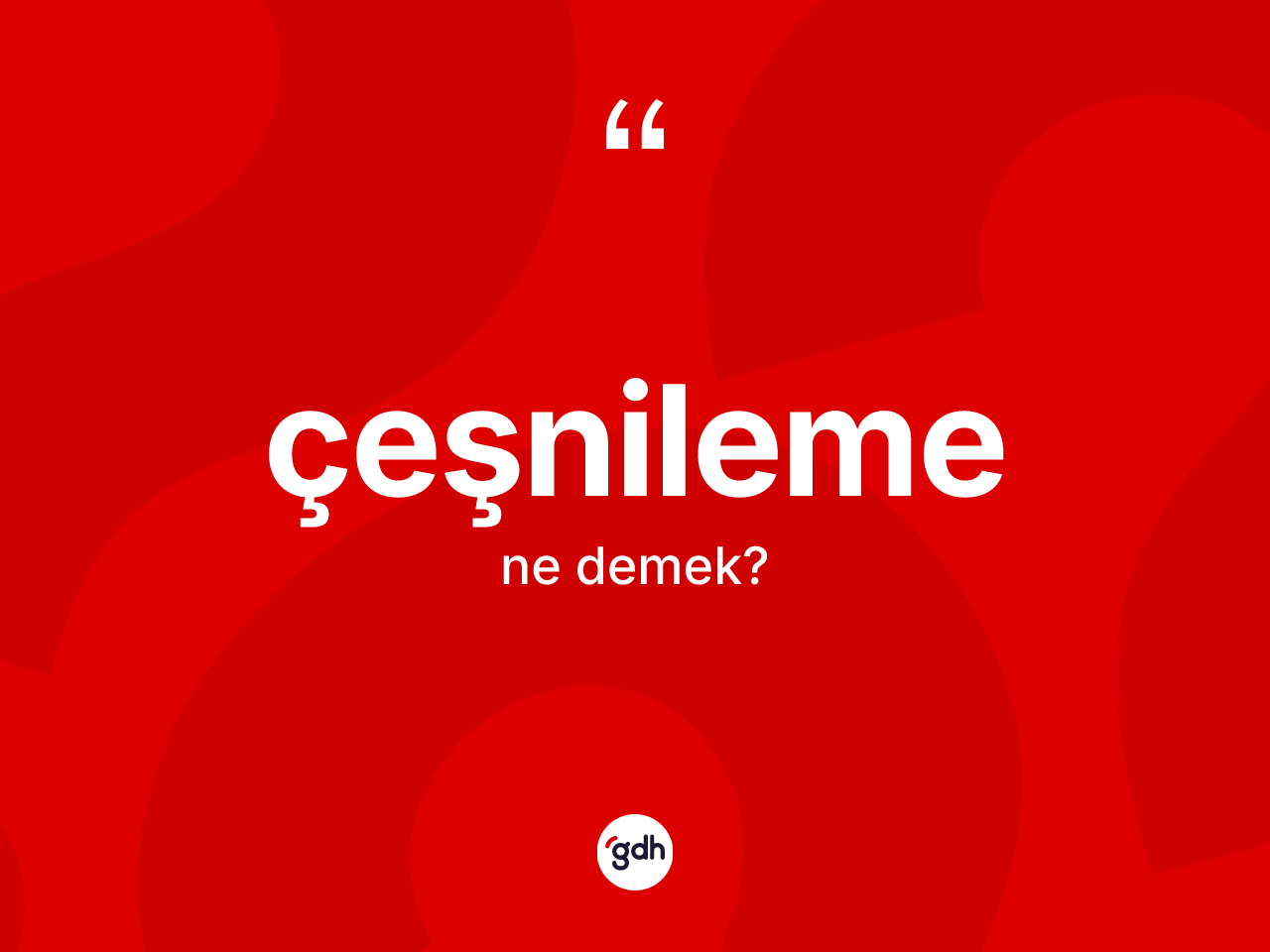 Çeşnileme kelimesinin sözlükteki tanımı nedir? Çeşnilemenin TDK'ya göre anlamı nedir?
