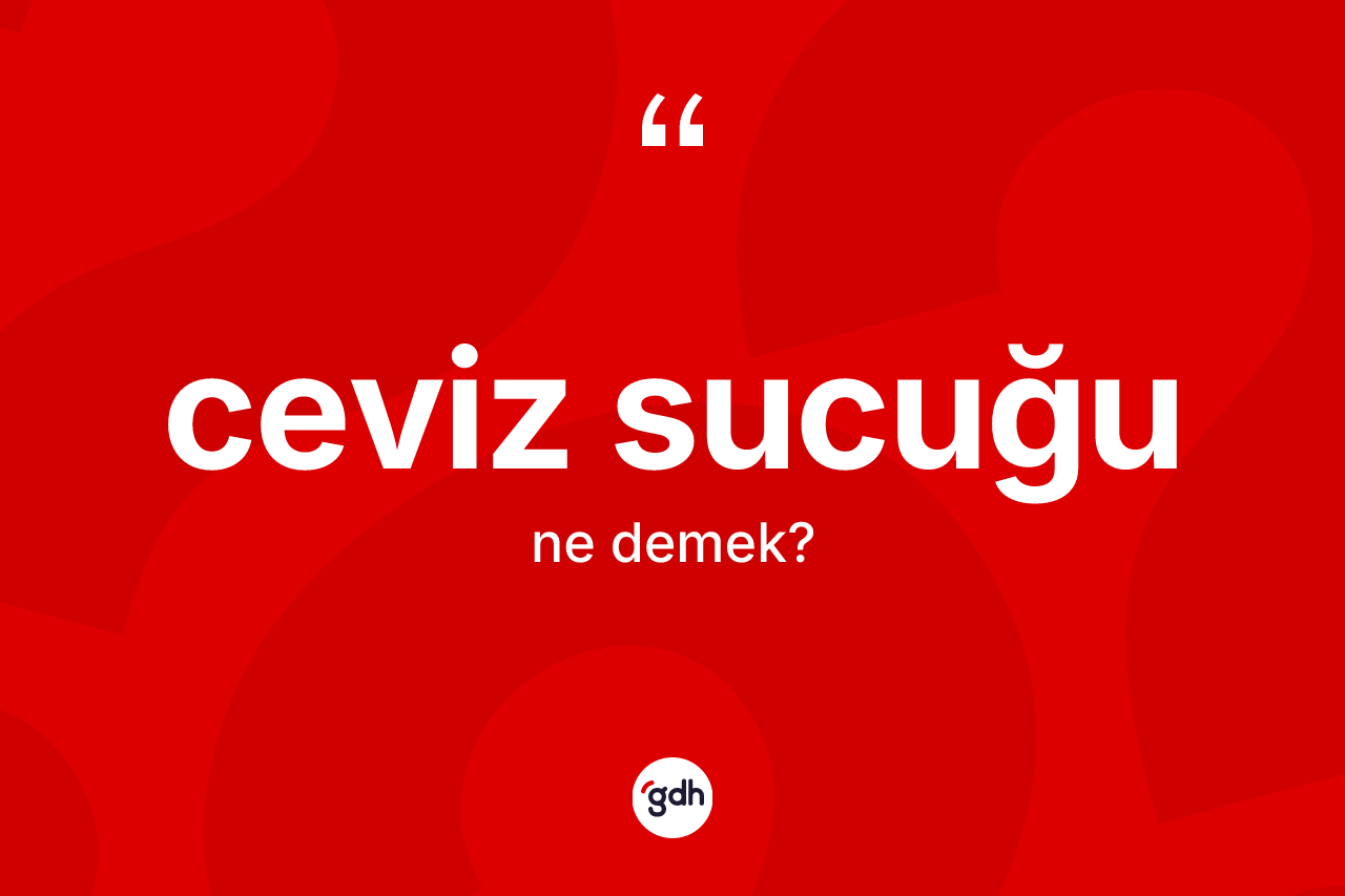 Ceviz sucuğu nedir?