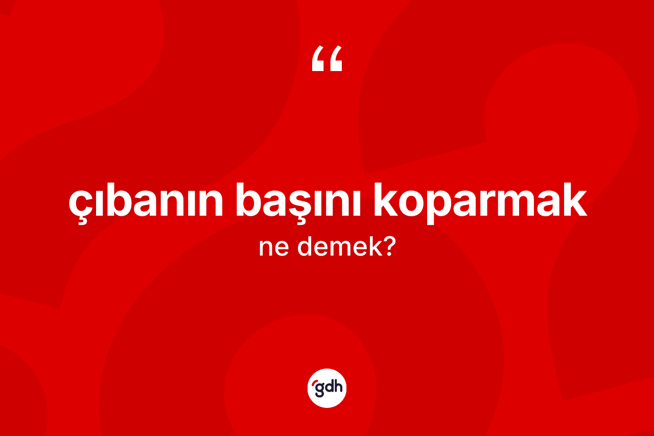 Çıbanın başını koparmak ne demektir? Çıbanın başını koparmak sözü hangi durumlarda kullanılır?