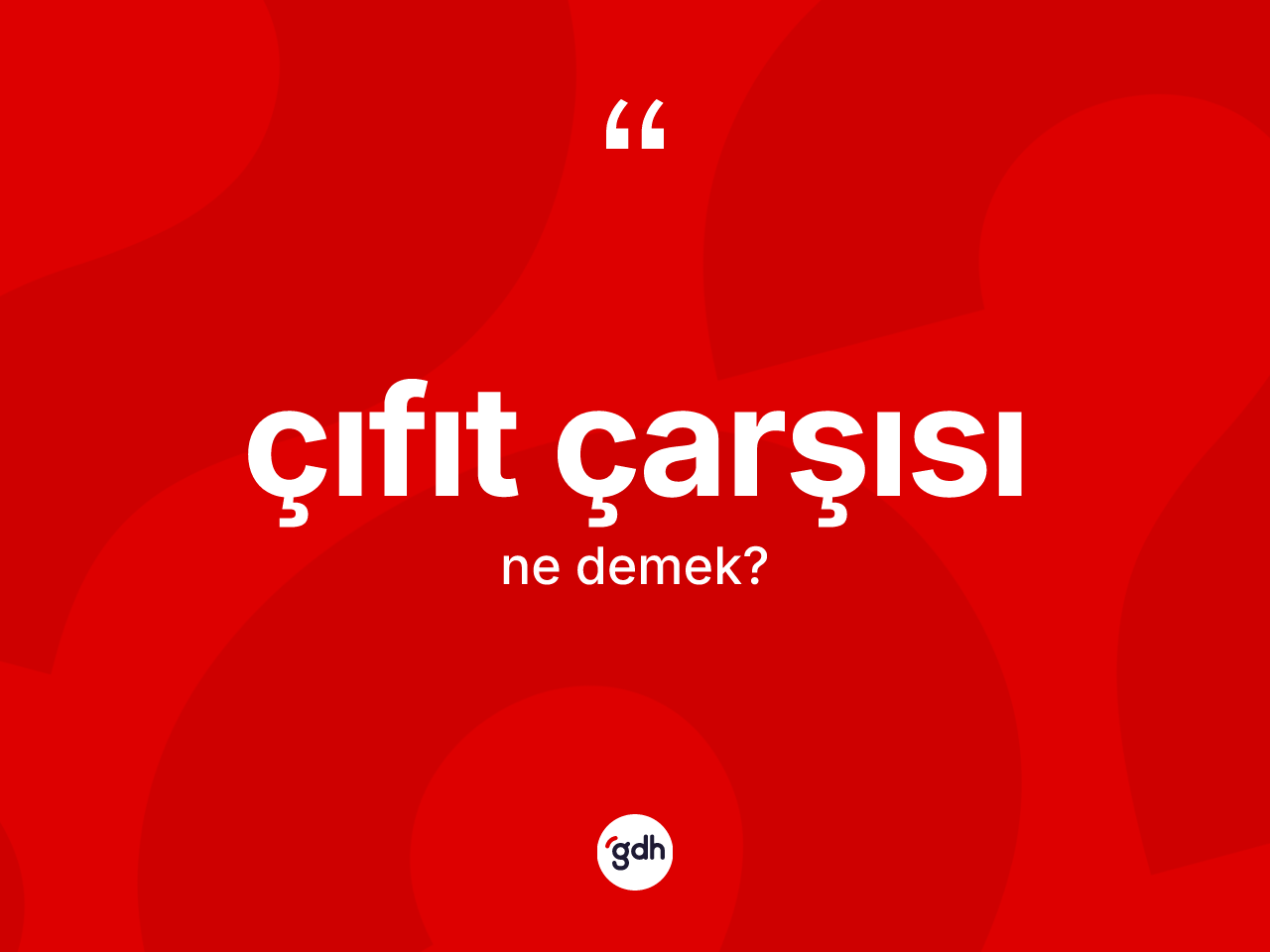 Çıfıt çarşısı kelimesinin sözlükteki tanımı nedir? Çıfıt çarşısı kelimesinin TDK anlamı nedir?