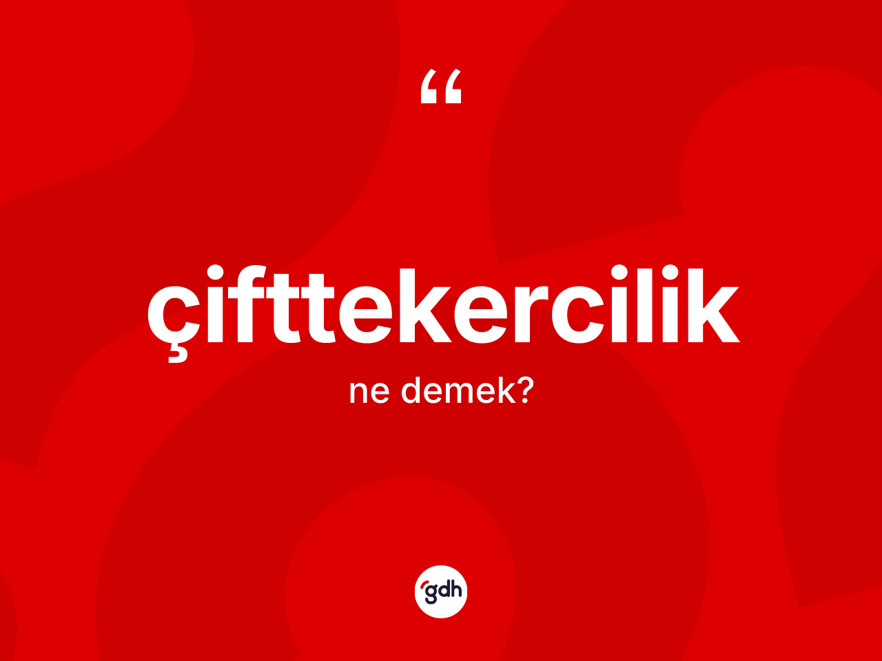 Çifttekercilik kelimesinin sözlükteki tanımı nedir? Çifttekercilik kelimesinin kaç farklı anlamı var?