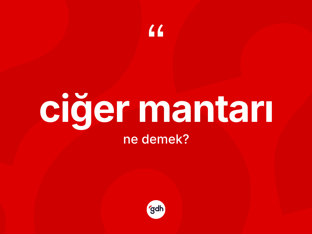 Ciğer mantarı kelimesinin sözlükteki tanımı nedir? Ciğer mantarının kısaca tanımı nedir?
