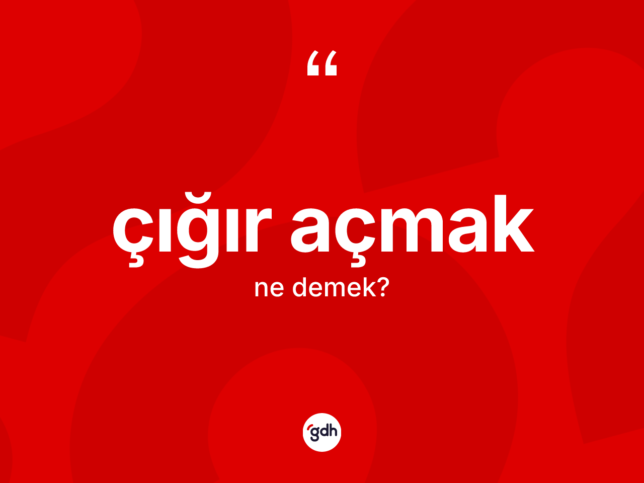 Çığır açmak ifadesinin kısaca anlamı nedir? Çığır açmak ifadesi hangi durumlarda kullanılır?