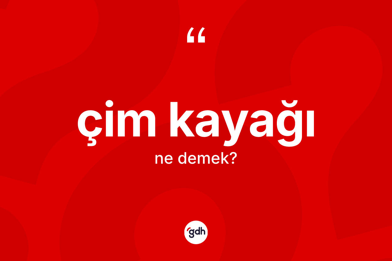 Çim kayağı kelimesi nedir? Çim kayağı kelimesinin özellikleri nelerdir?